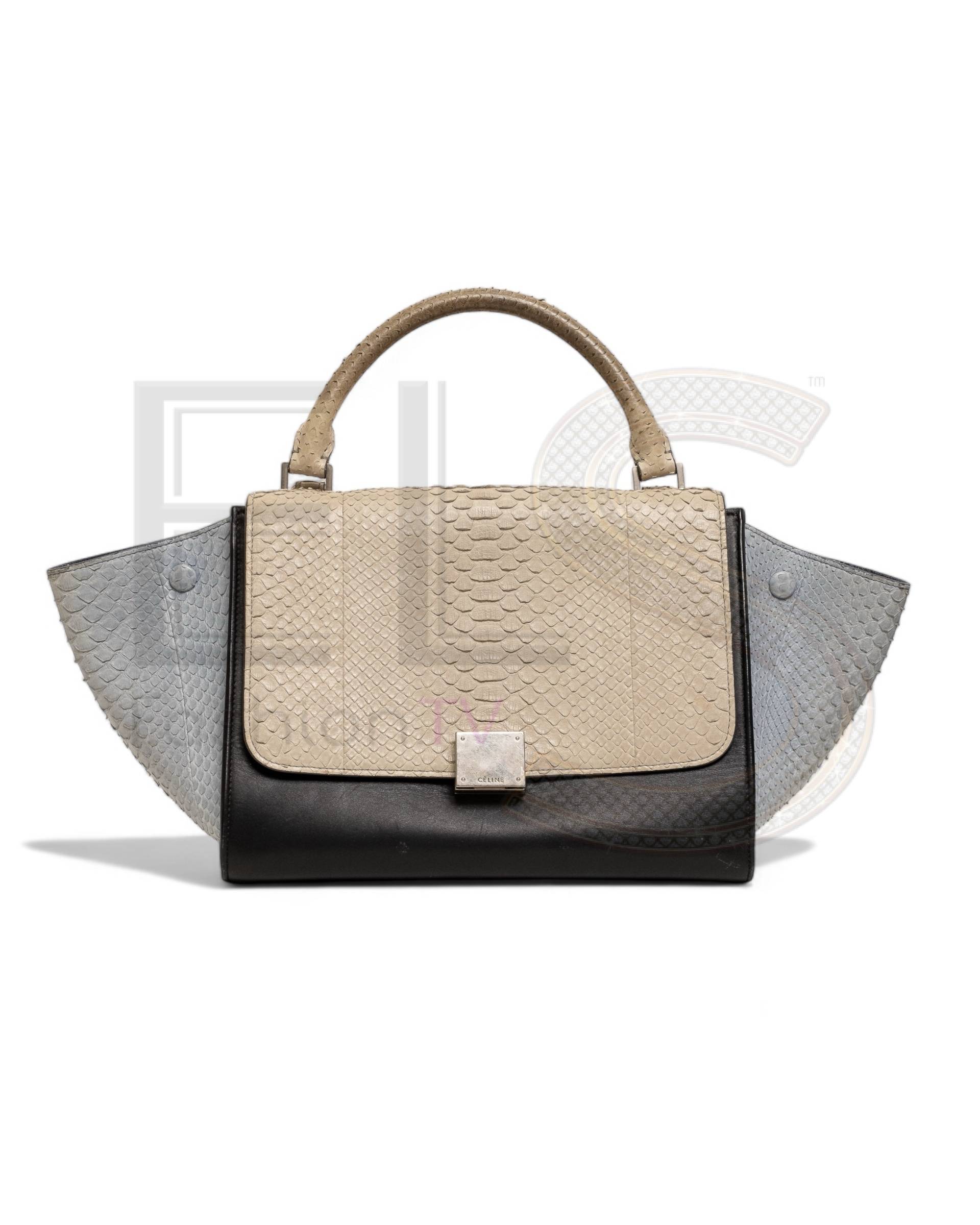 Celine Trapeze Python Tricolor Elite ART Projects