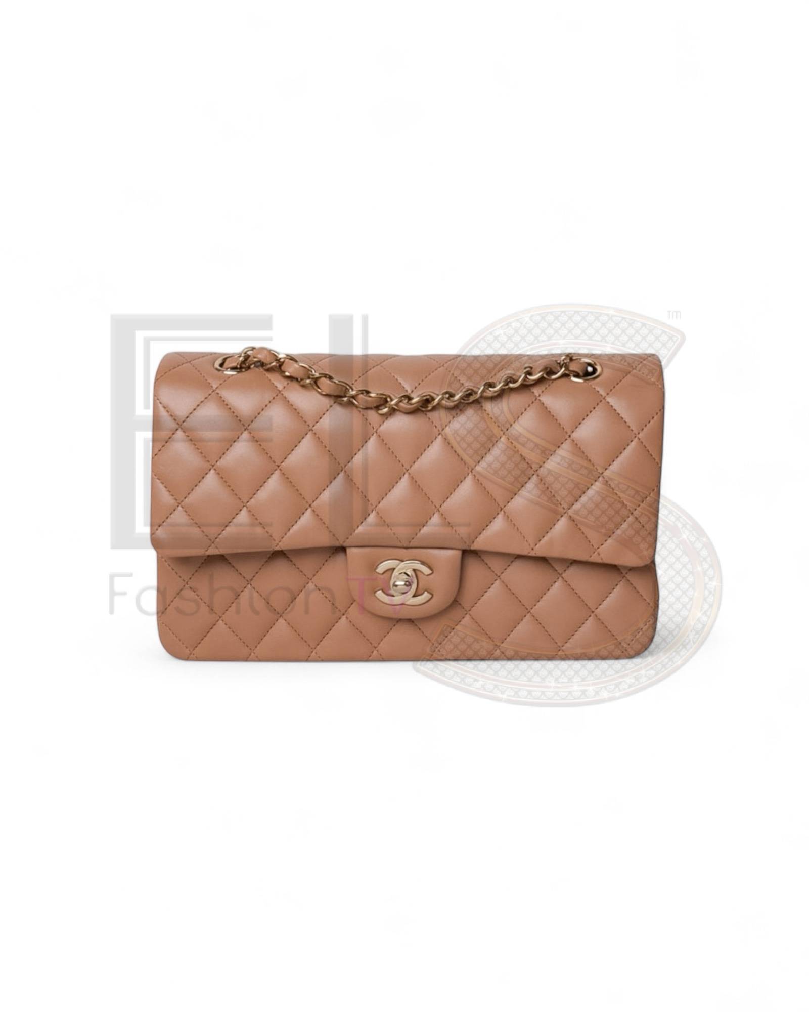 Chanel 2.55 Double Flap Biscuit Elite ART Projects
