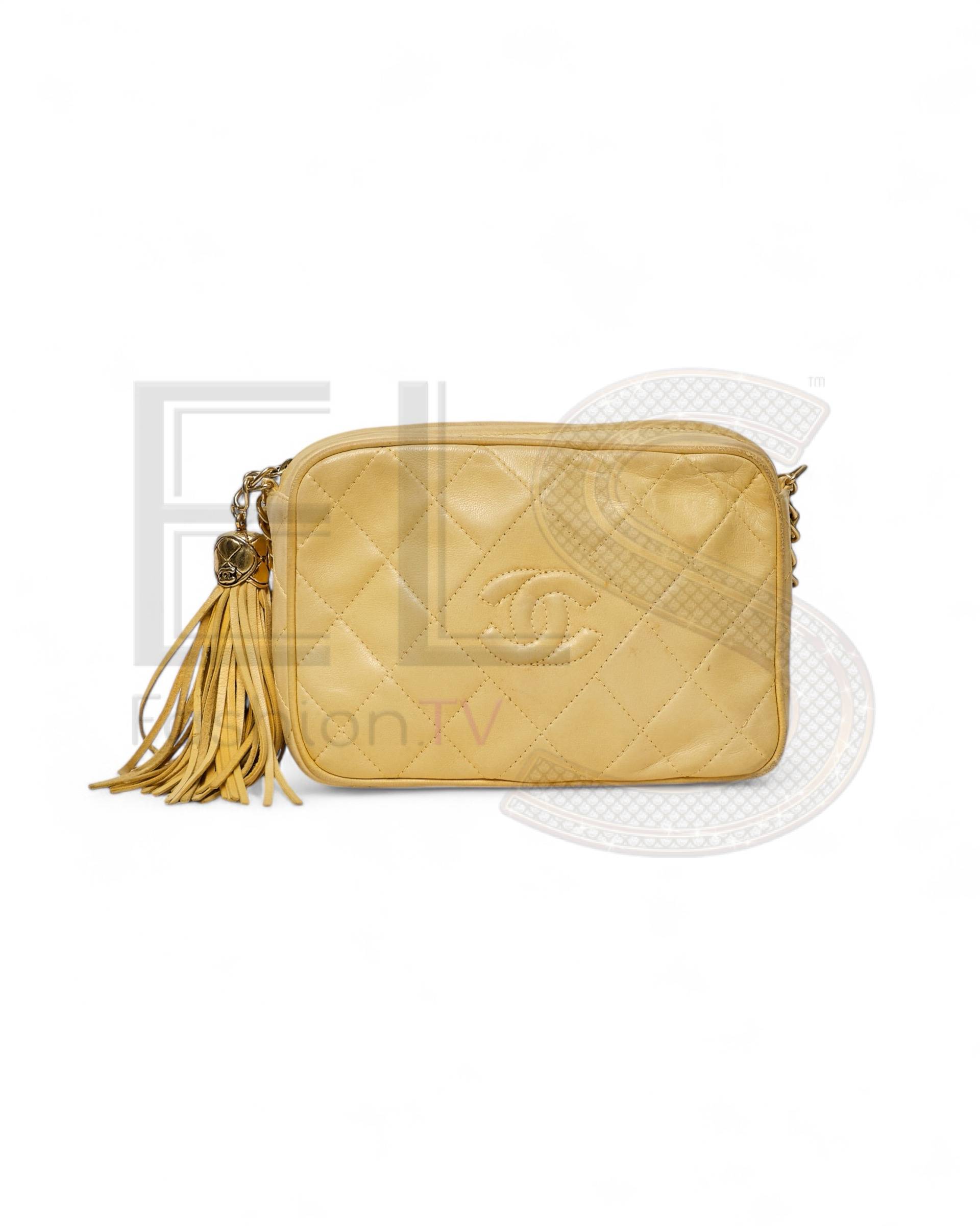 Chanel Camera Bag Yellow