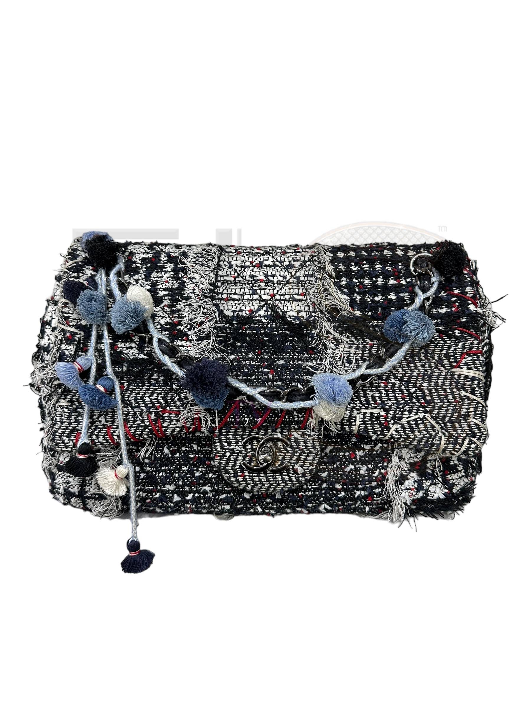 Chanel Jumbo Pom Pom Tweed L.E. Elite ART Projects