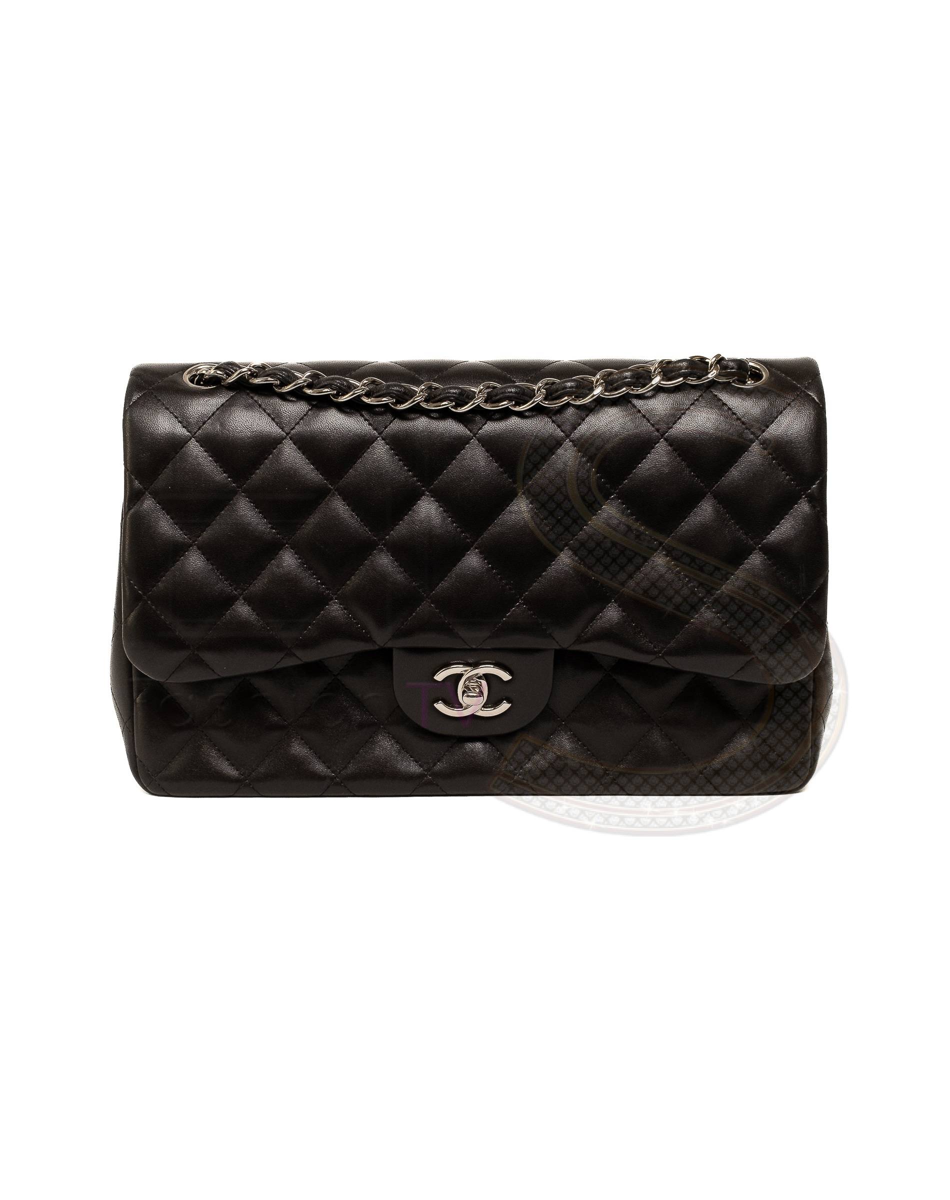 Chanel Jumbo Timeless Double-Flap Black Elite ART Projects
