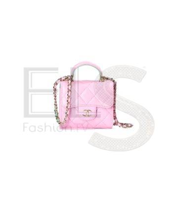 Chanel Micro Bag Handle Timeless Pink Elite ART Projects