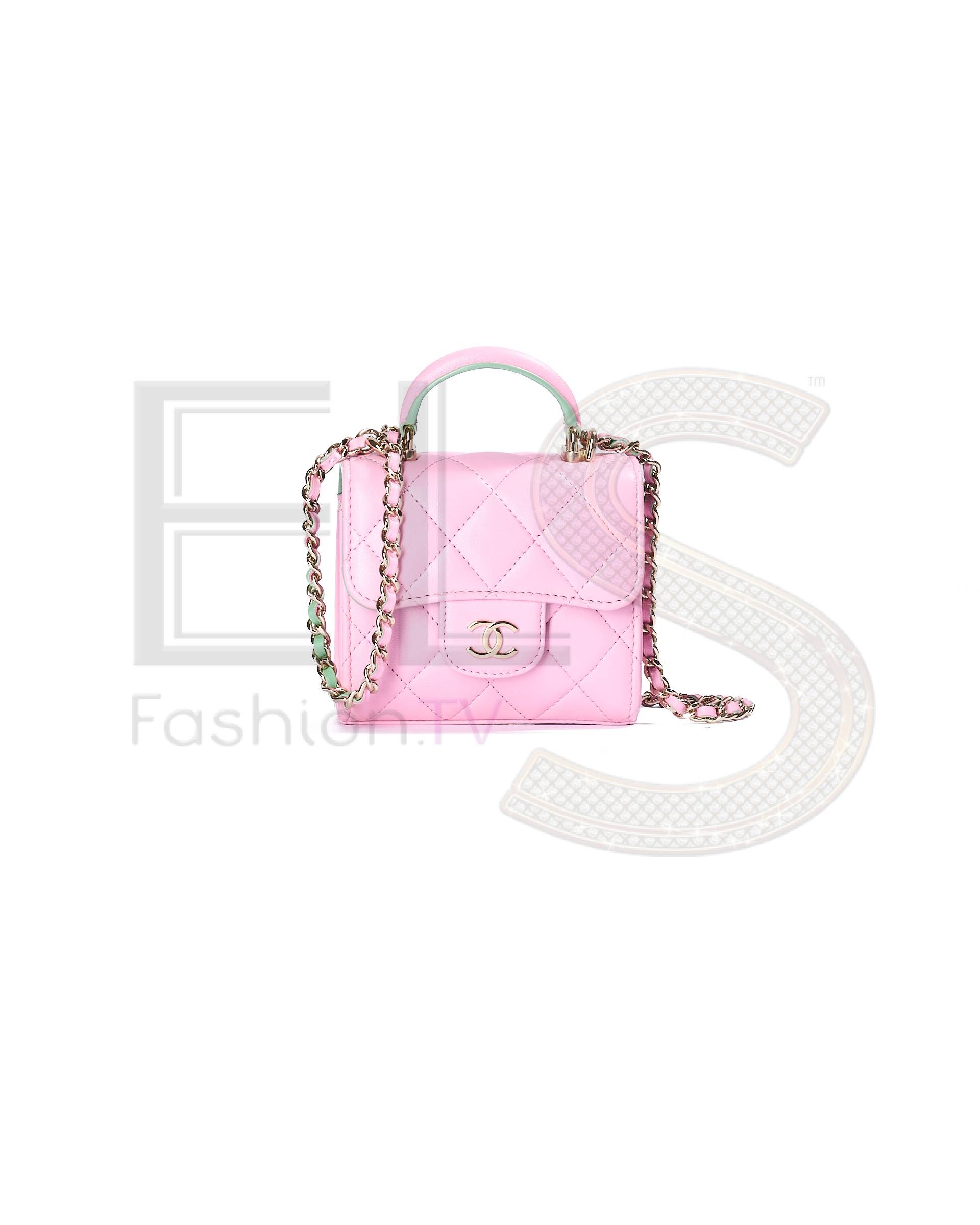Chanel Micro Bag Handle Timeless Pink