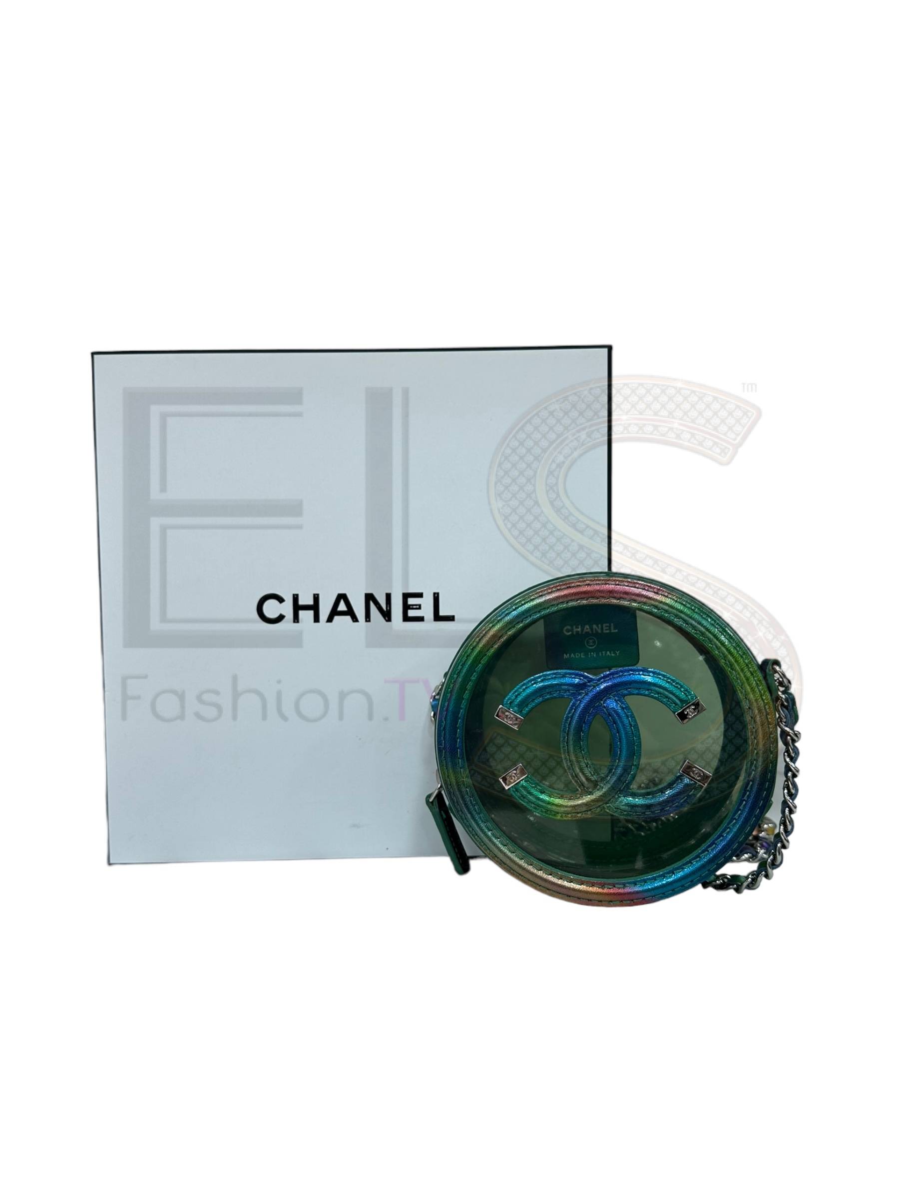 Chanel Round Pvc Multicolor