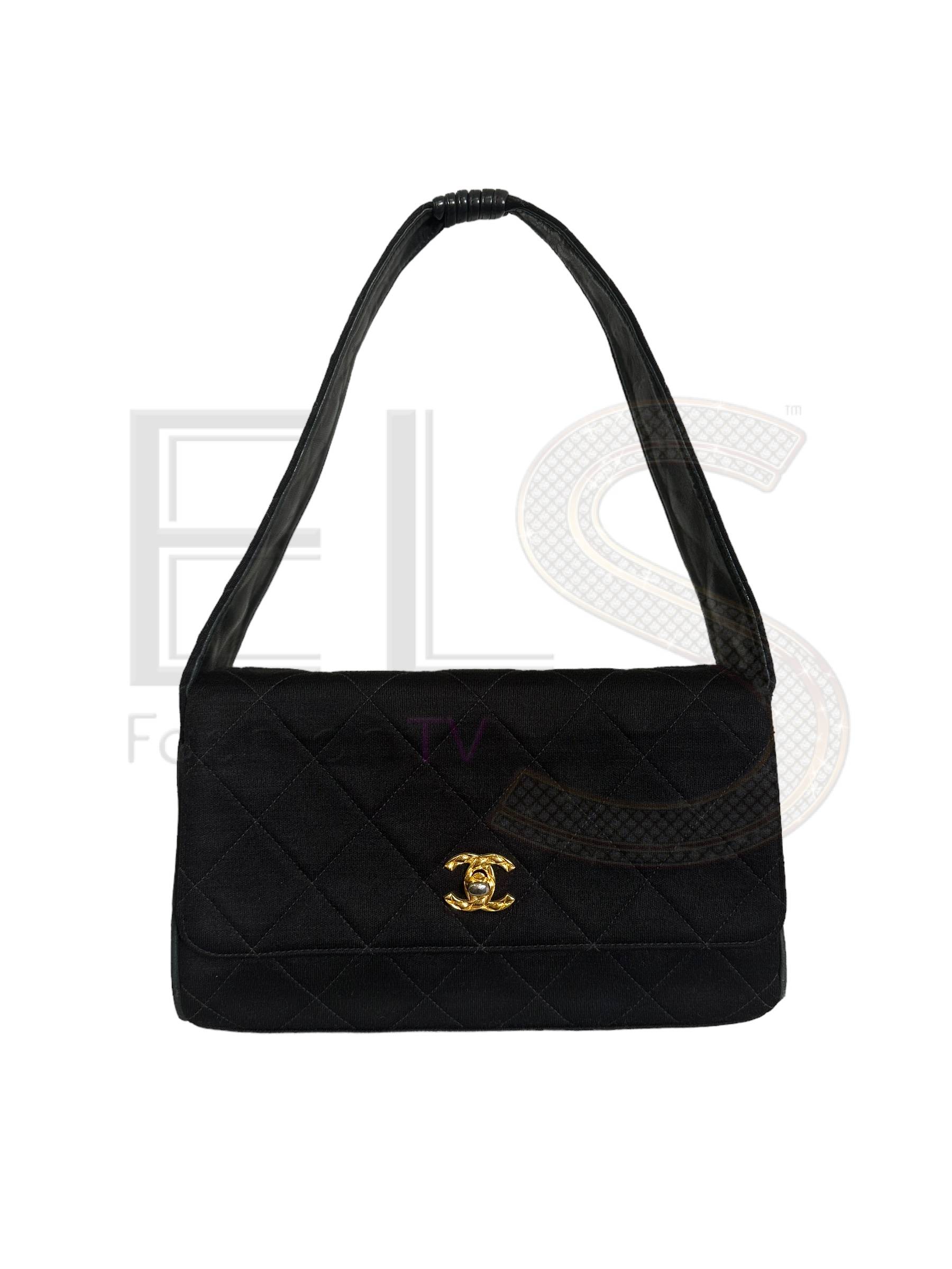 Chanel Shoulder Pad Vintage Canvas Elite ART Projects