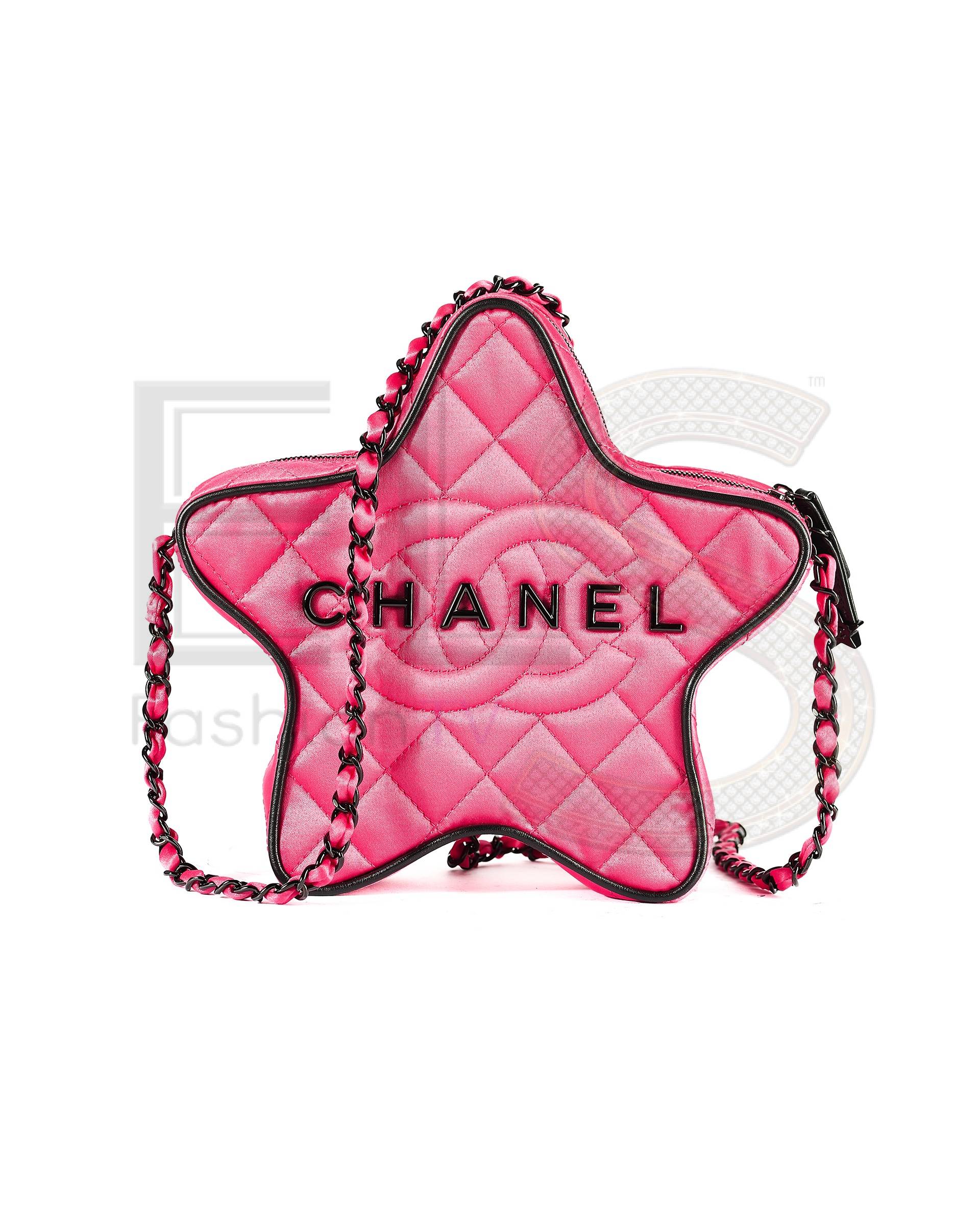 Chanel Star Bag Bicolor Fuchsia
