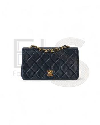 Chanel Timeless Mini Flap Vintage Blue Elite ART Projects