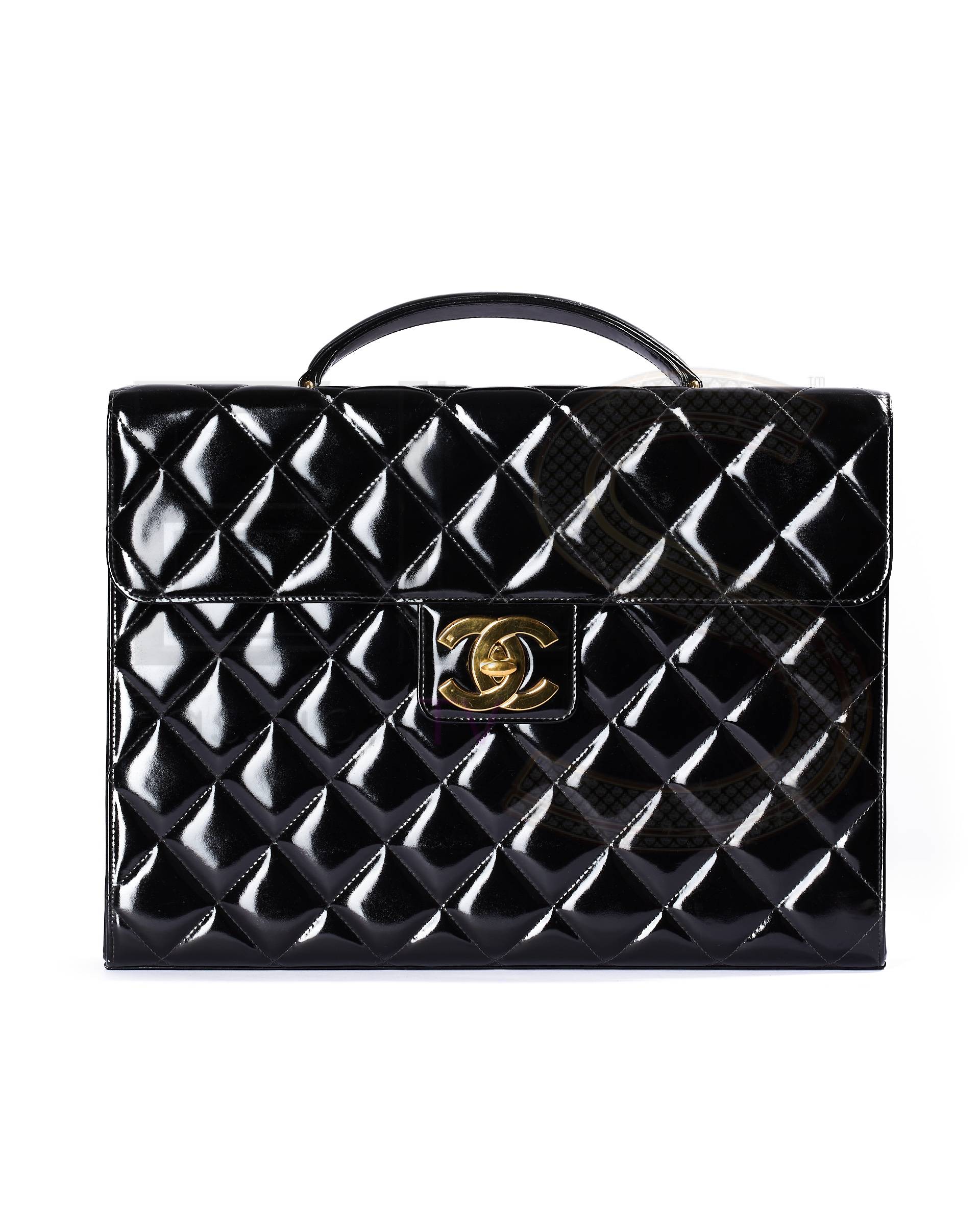 Chanel Timelesss Vintage Black 24H Briefcase