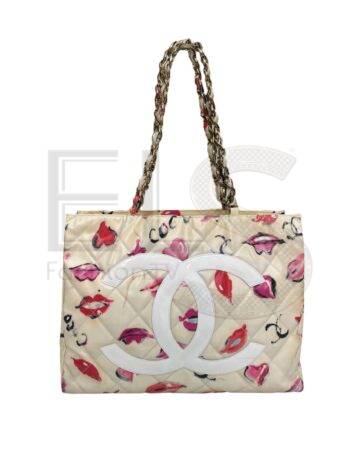 Chanel Tote Kisses & Lips L.E. Elite ART Projects