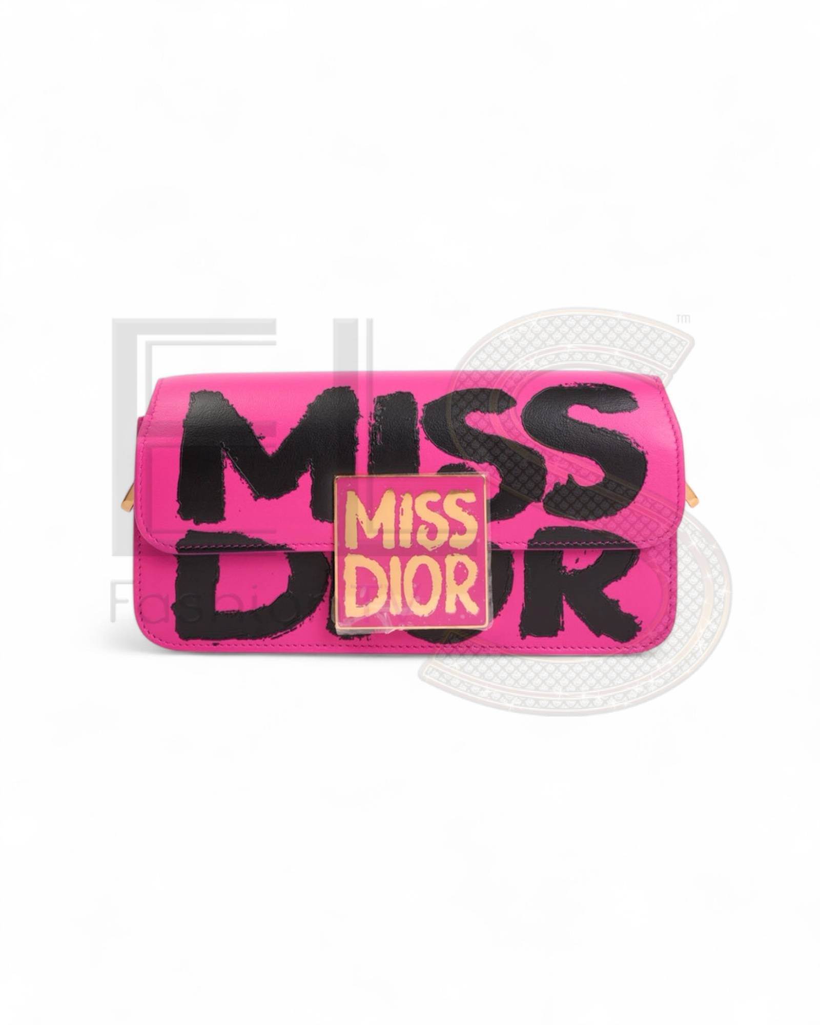Dior Miss Small Graffiti Fuchsia