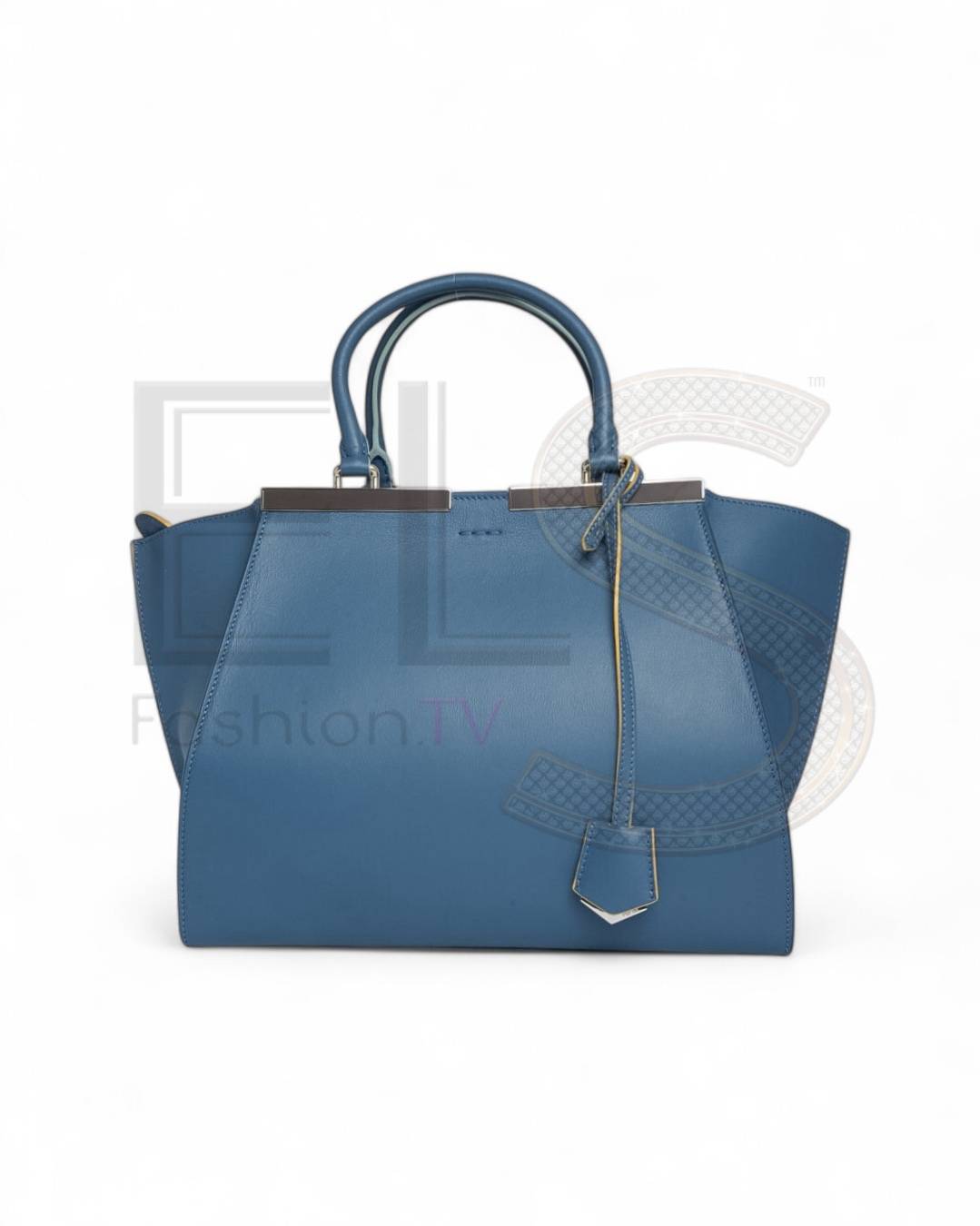 Fendi 3 Jours Medium Cerulean Blue