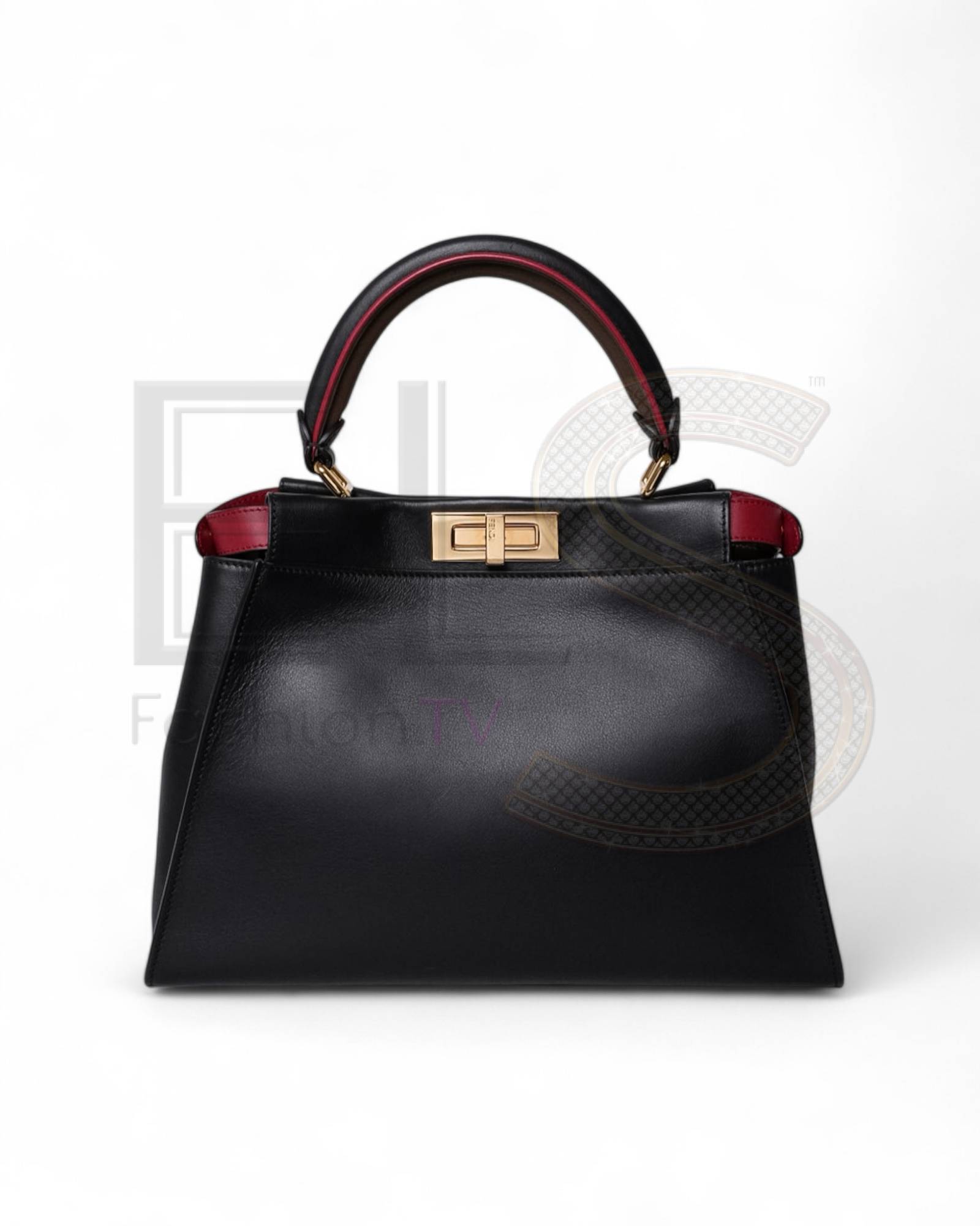 Fendi Peekaboo Medium Defender Black