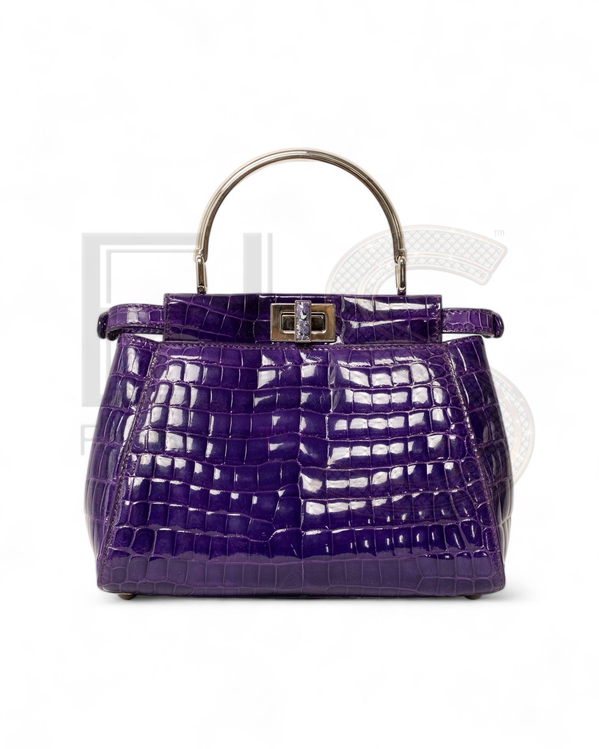 Fendi Peekaboo Mini Coconut Purple