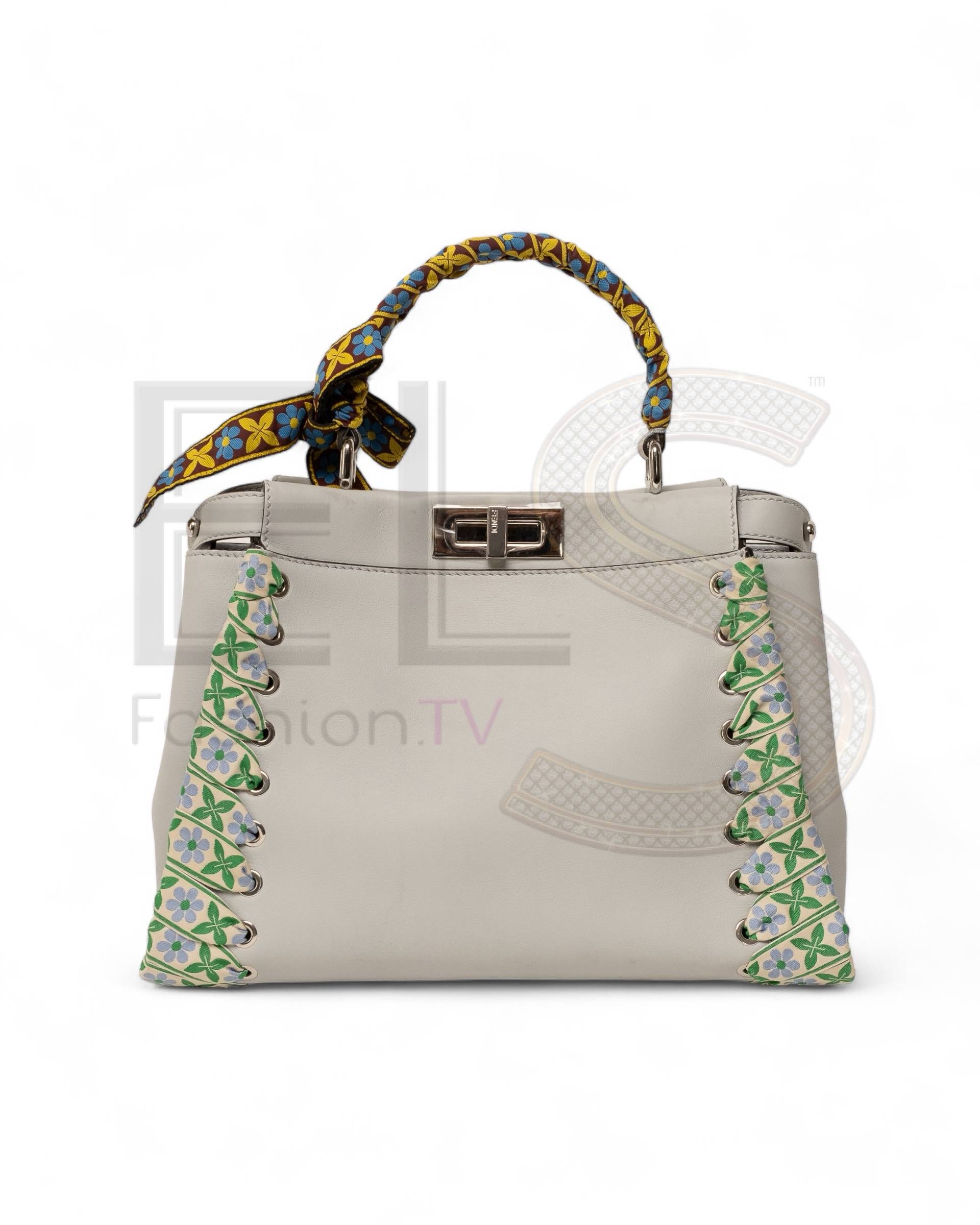 Fendi Peekaboo Twilly Medium Light Blue