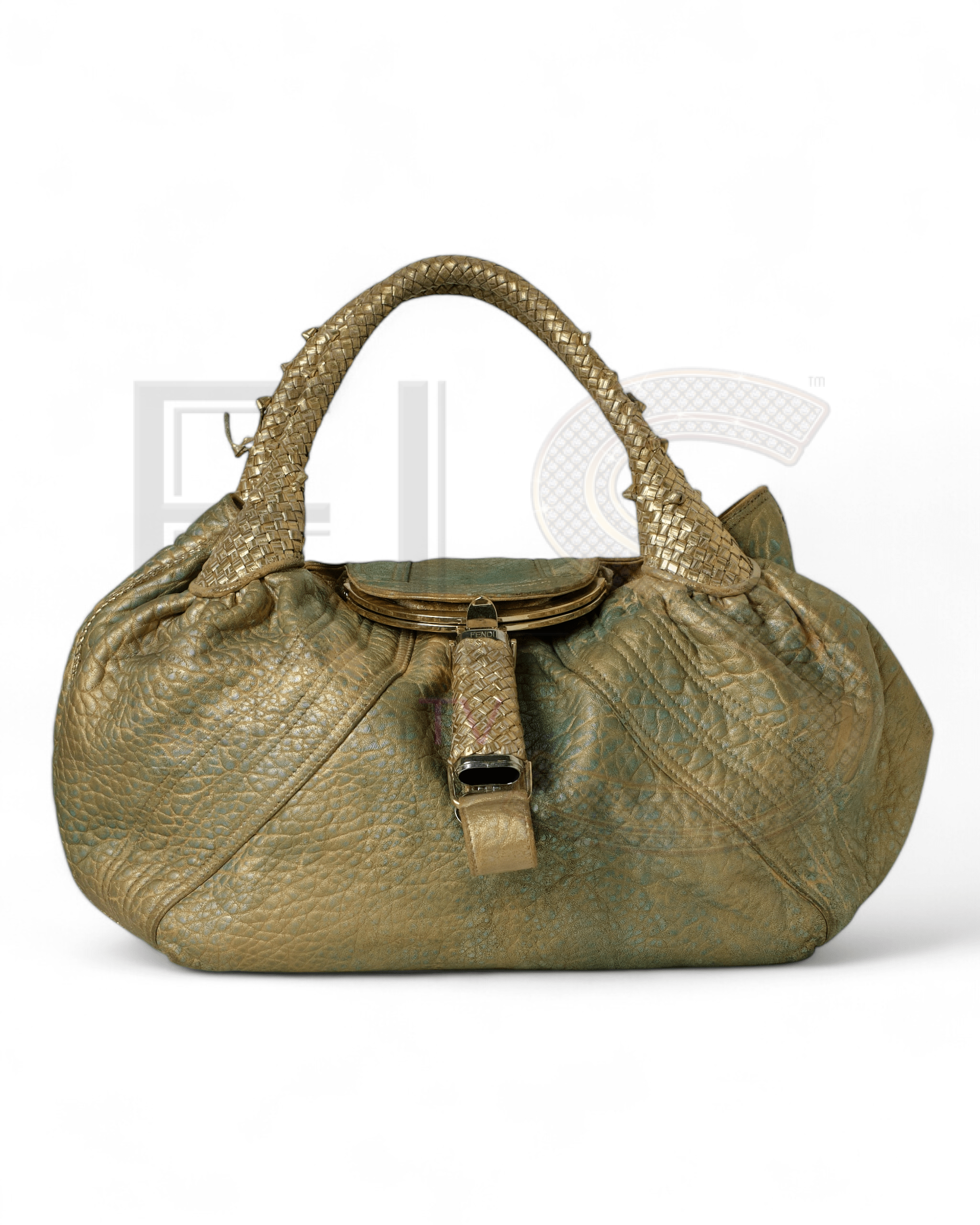 Fendi Spy Shopper Mm Gold Elite ART Projects