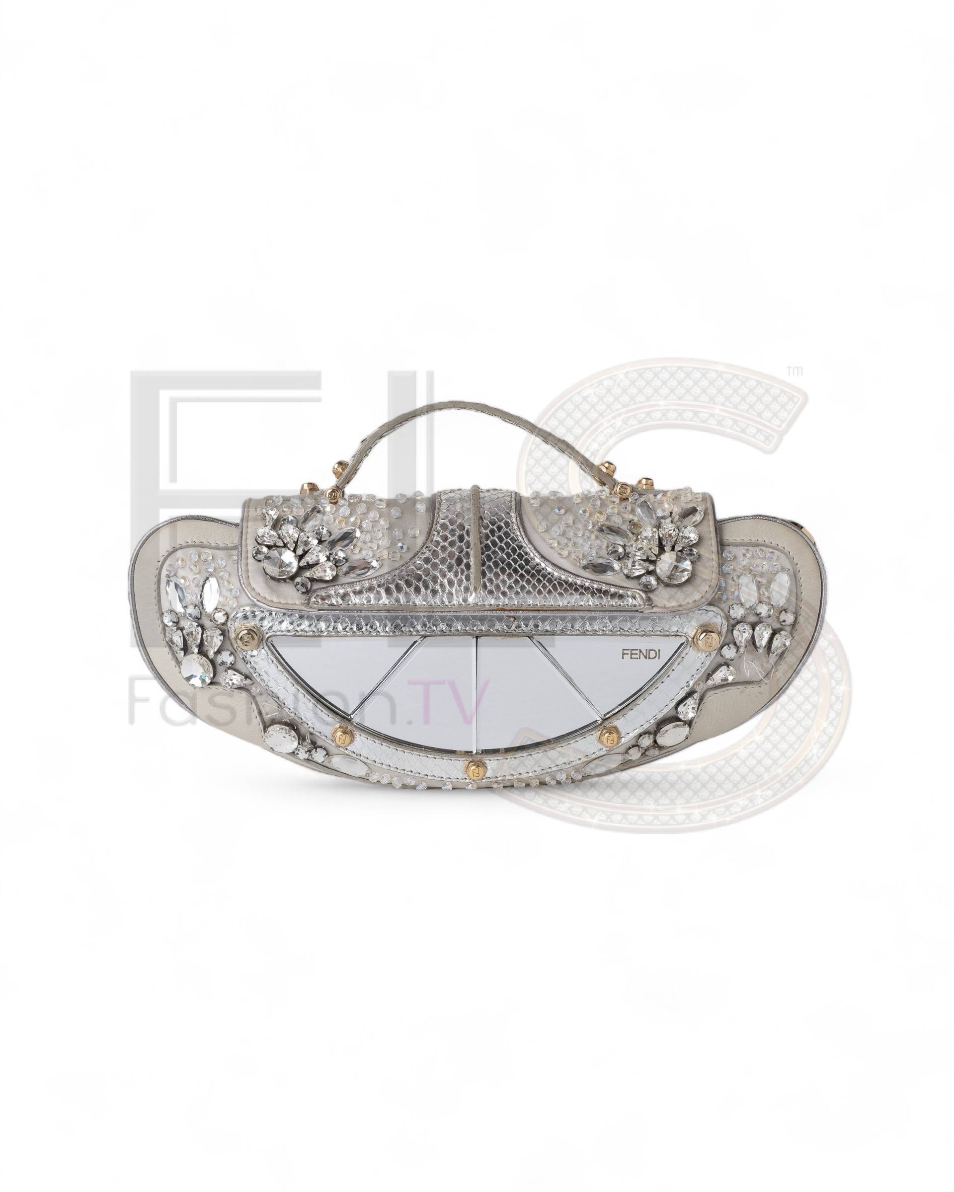 Fendi Vanity Mirror Silver