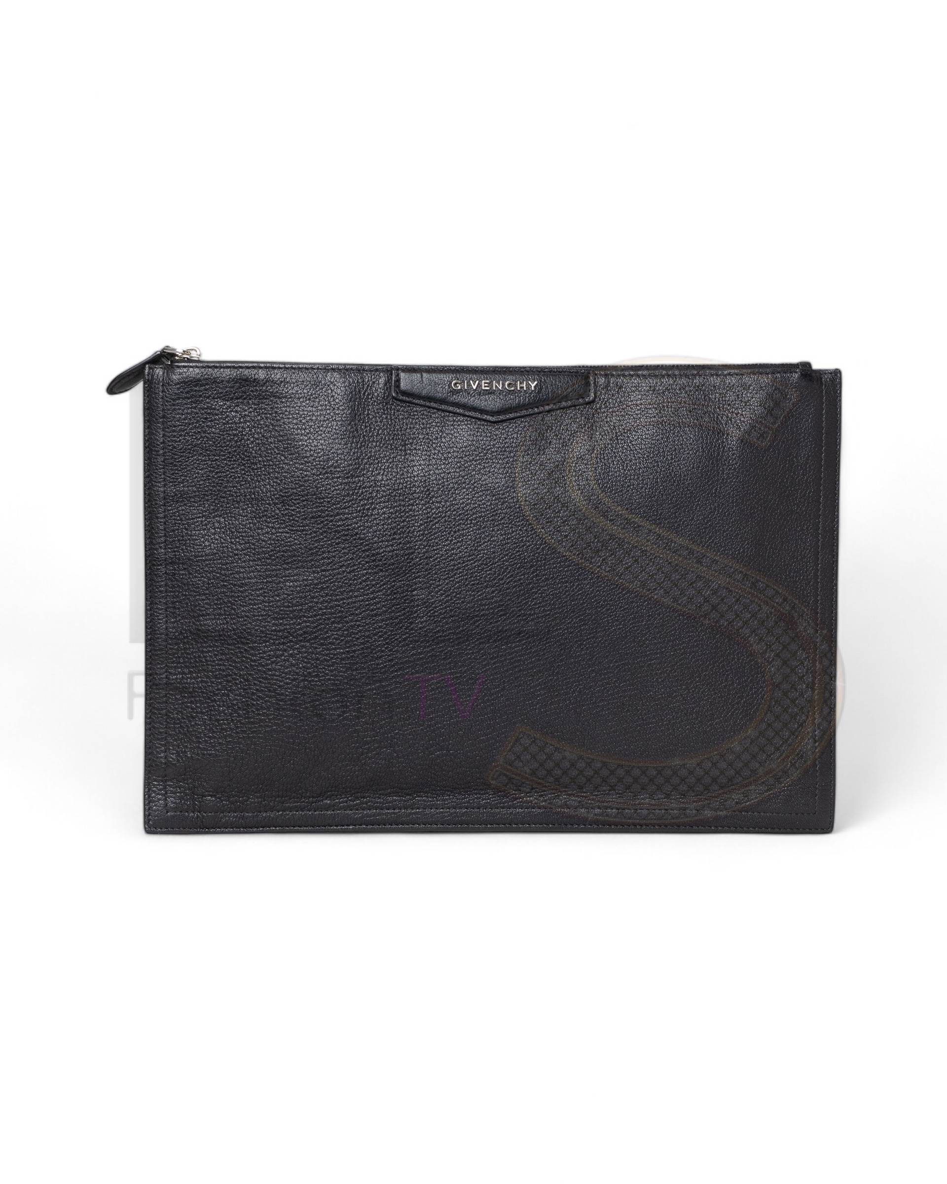 Givenchy Antigona Medium Clutch Black