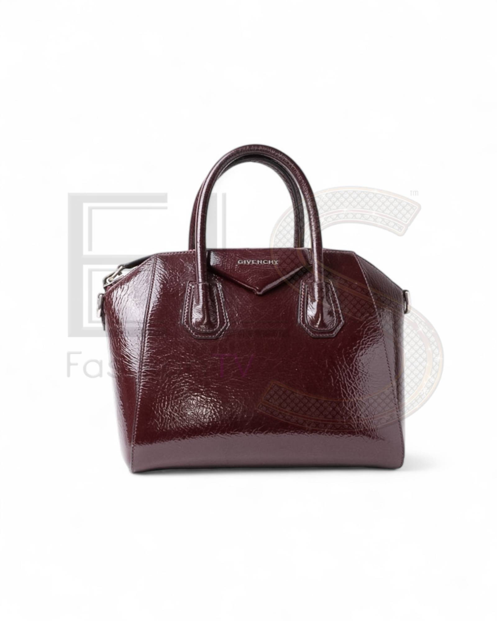 Givenchy Antigona Small Polished Burgundy