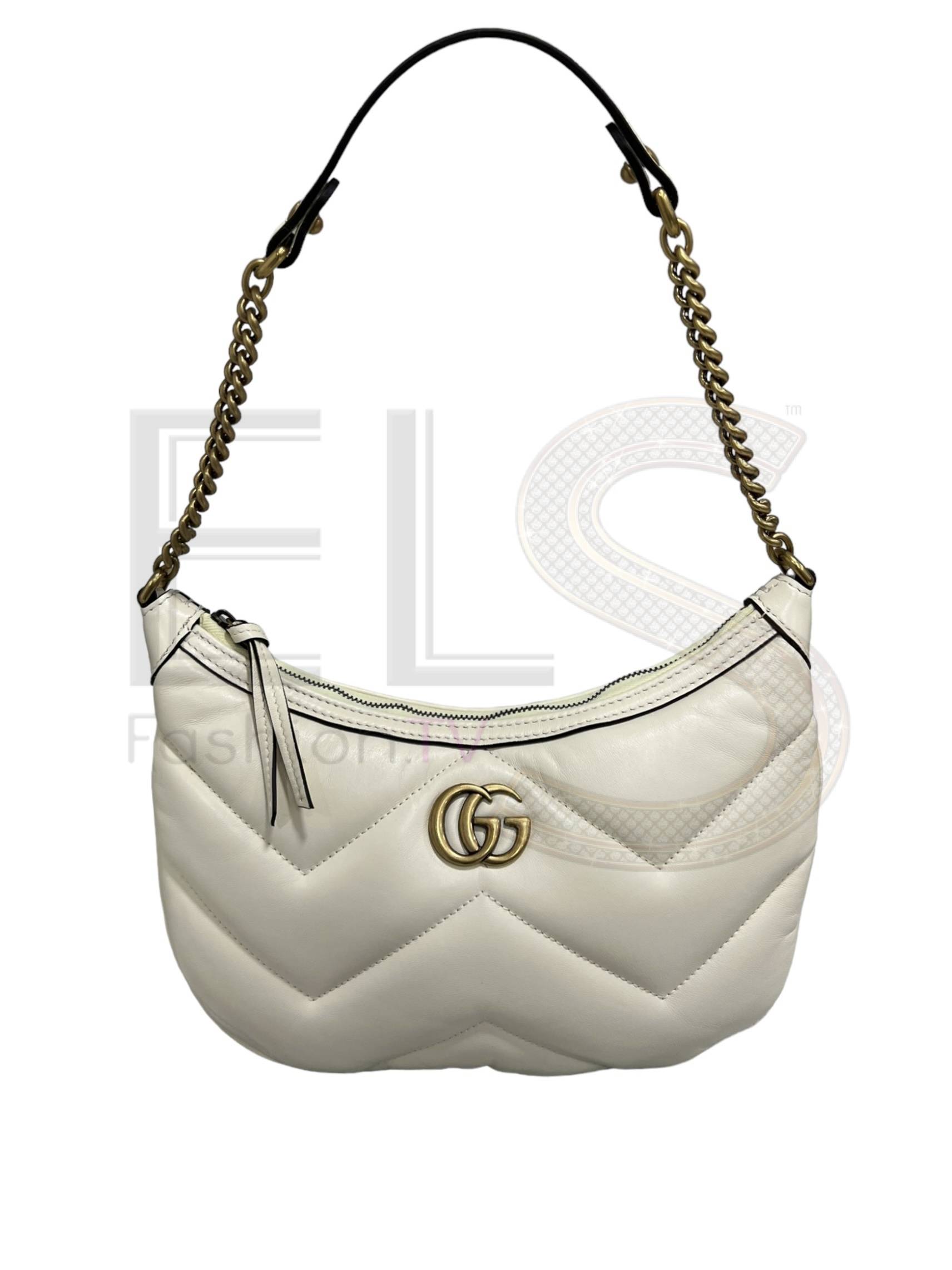 Gucci Hobo Marmont Small White