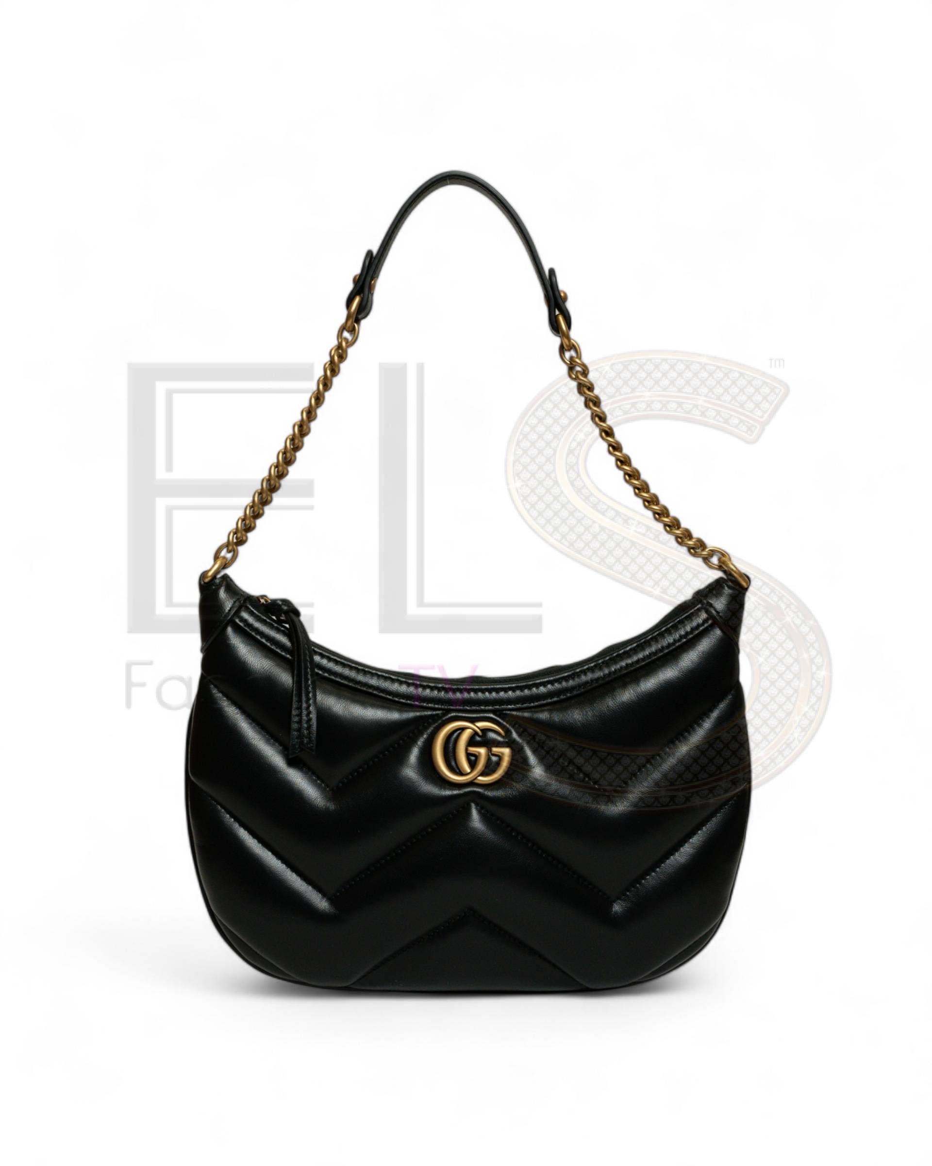 Gucci Marmont Hobo Small Black