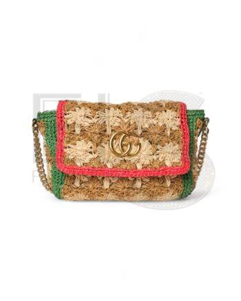 Gucci Marmont Raffia Elite ART Projects