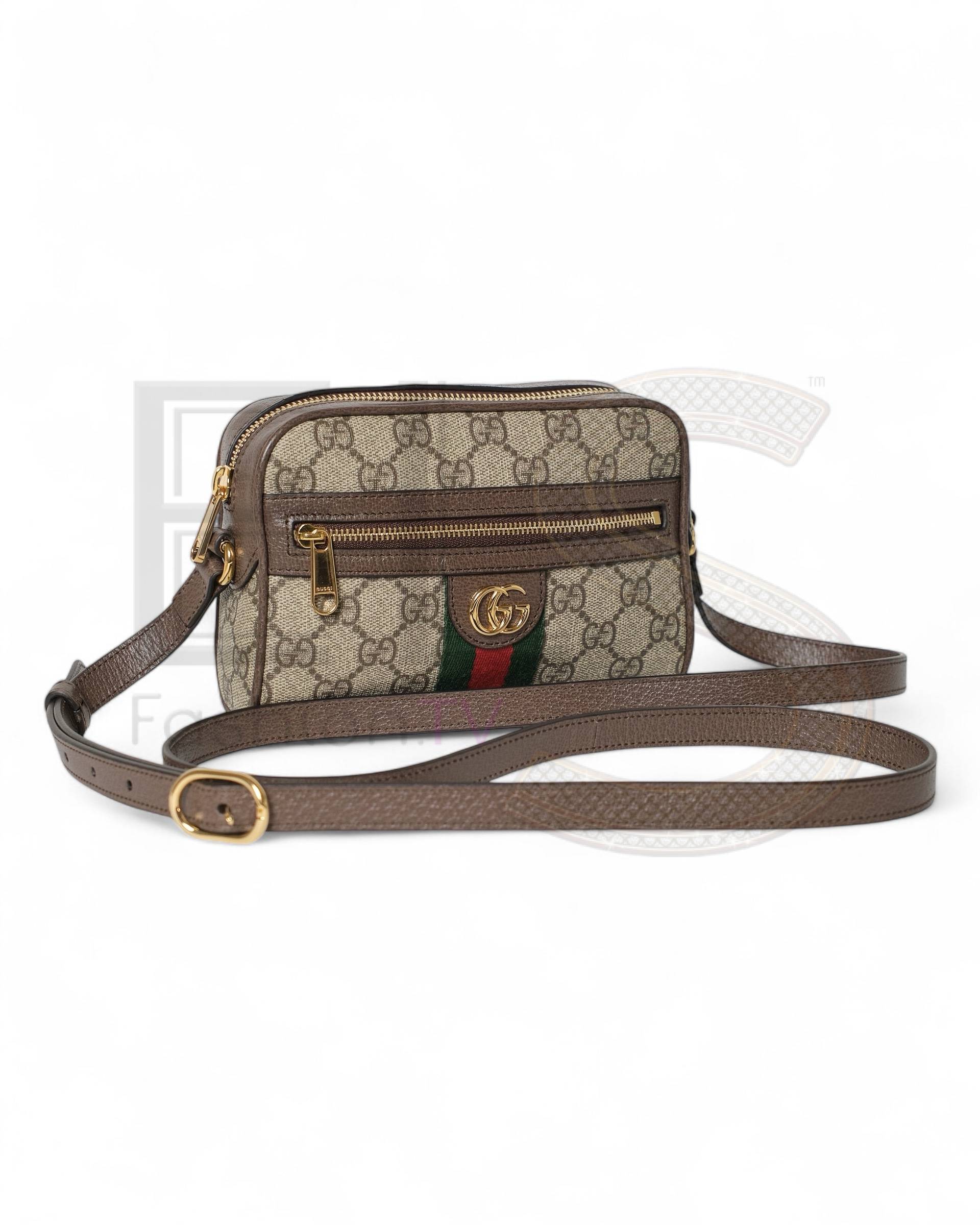 Gucci Ophidia Camera Bag Gg Supreme Elite ART Projects