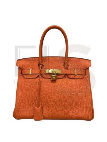 Hermès Birkin 30 Togo Orange Elite ART Projects