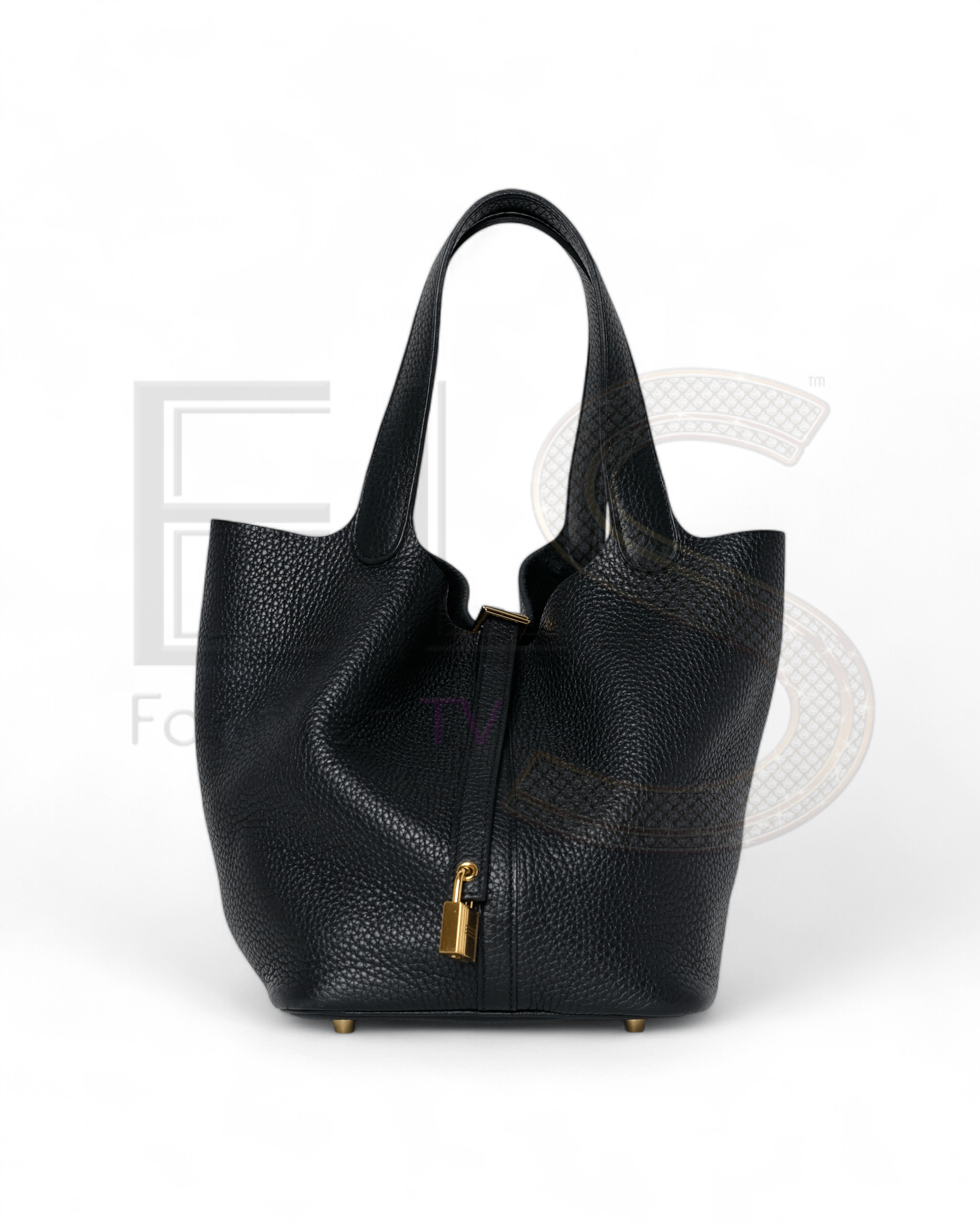 Hermès Sac Picotin Lock 22 Togo Noir