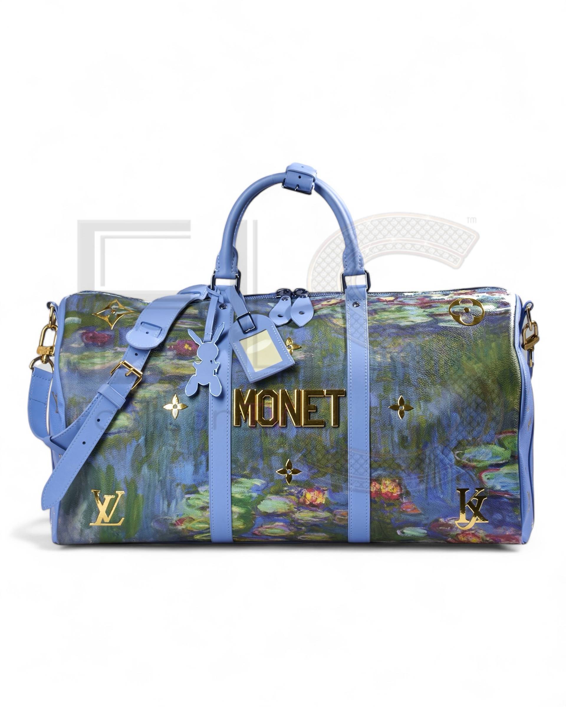 Louis Vuitton Keepall 50 Bandouliére Master Collection Monet L.E. Elite ART Projects