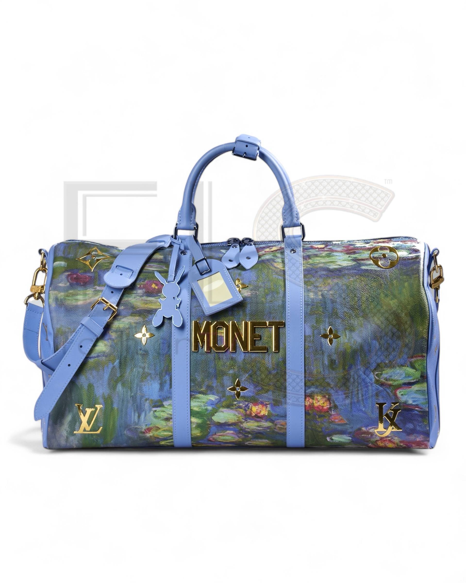 Louis Vuitton Keepall 50 Bandouliére Master Collection Monet L.E.