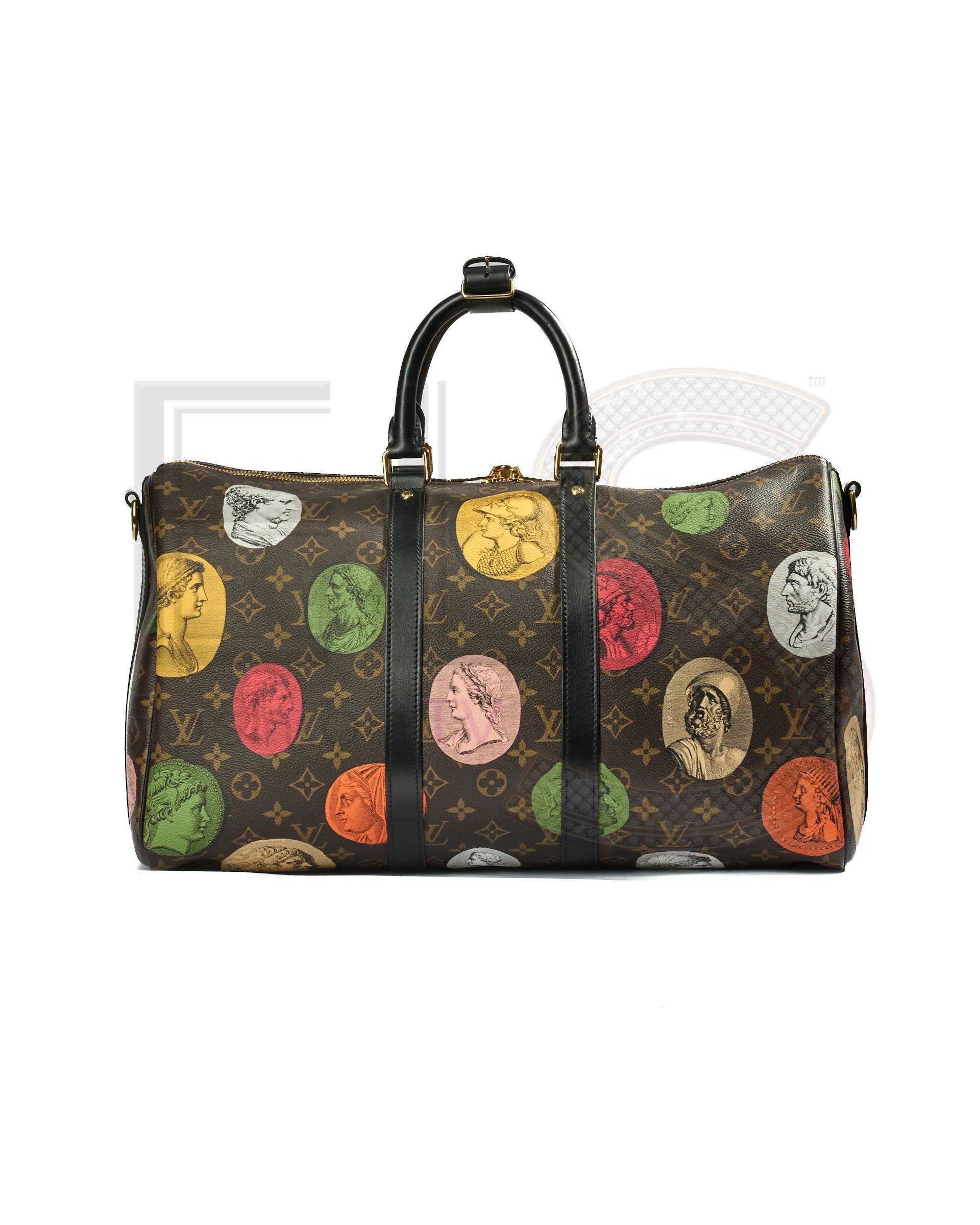 Louis Vuitton Keepall Bandoulière 45 Fornasetti L.E. Elite ART Projects