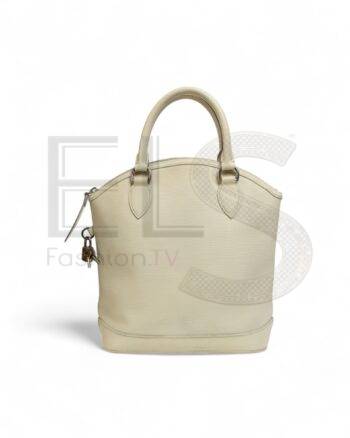 Louis Vuitton Lockit Mm Epi White Elite ART Projects