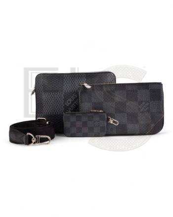 Louis Vuitton Messenger Trio Mm Damier Graphite Elite ART Projects