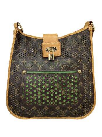 Louis Vuitton Musette Perforated Green Monogram Elite ART Projects