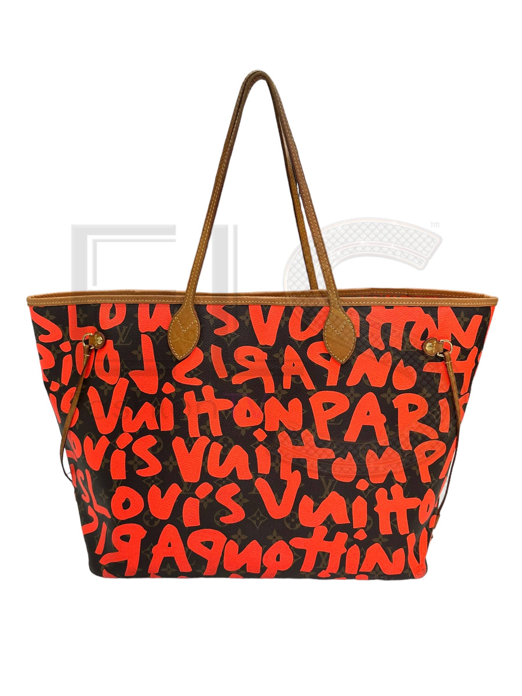Louis Vuitton Neverfull Gm Graffiti Stephen Sprouse L.E. Elite ART Projects
