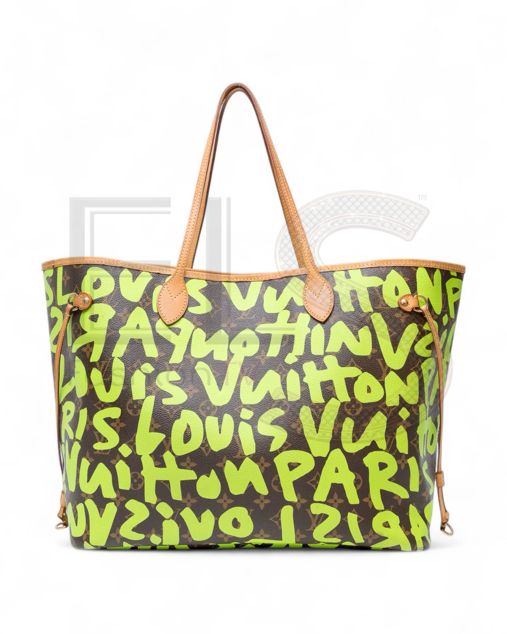Louis Vuitton Neverfull Gm Graffiti Stephen Sprouse L.E. Elite ART Projects