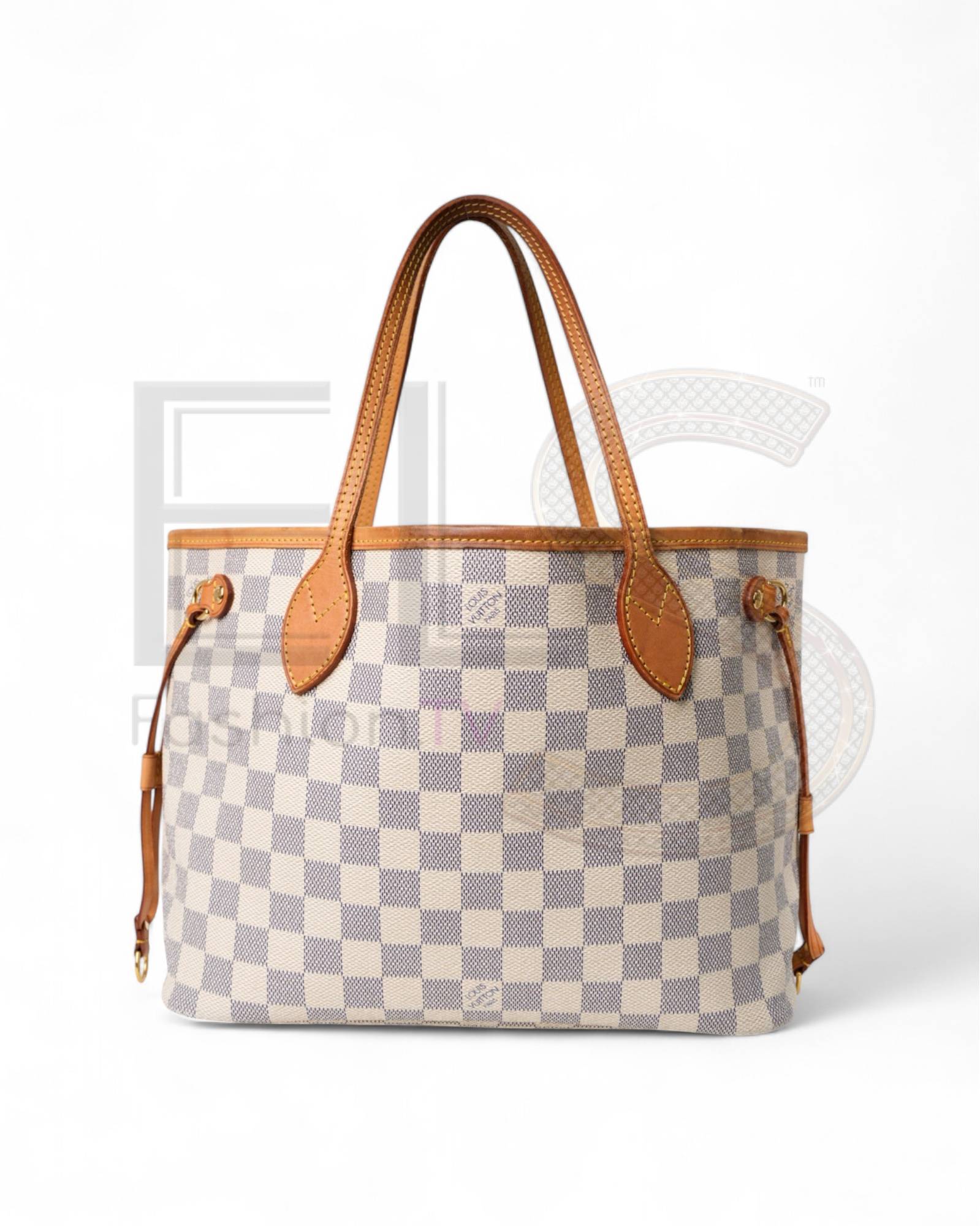 Louis Vuitton Neverfull Pm Damier Azur