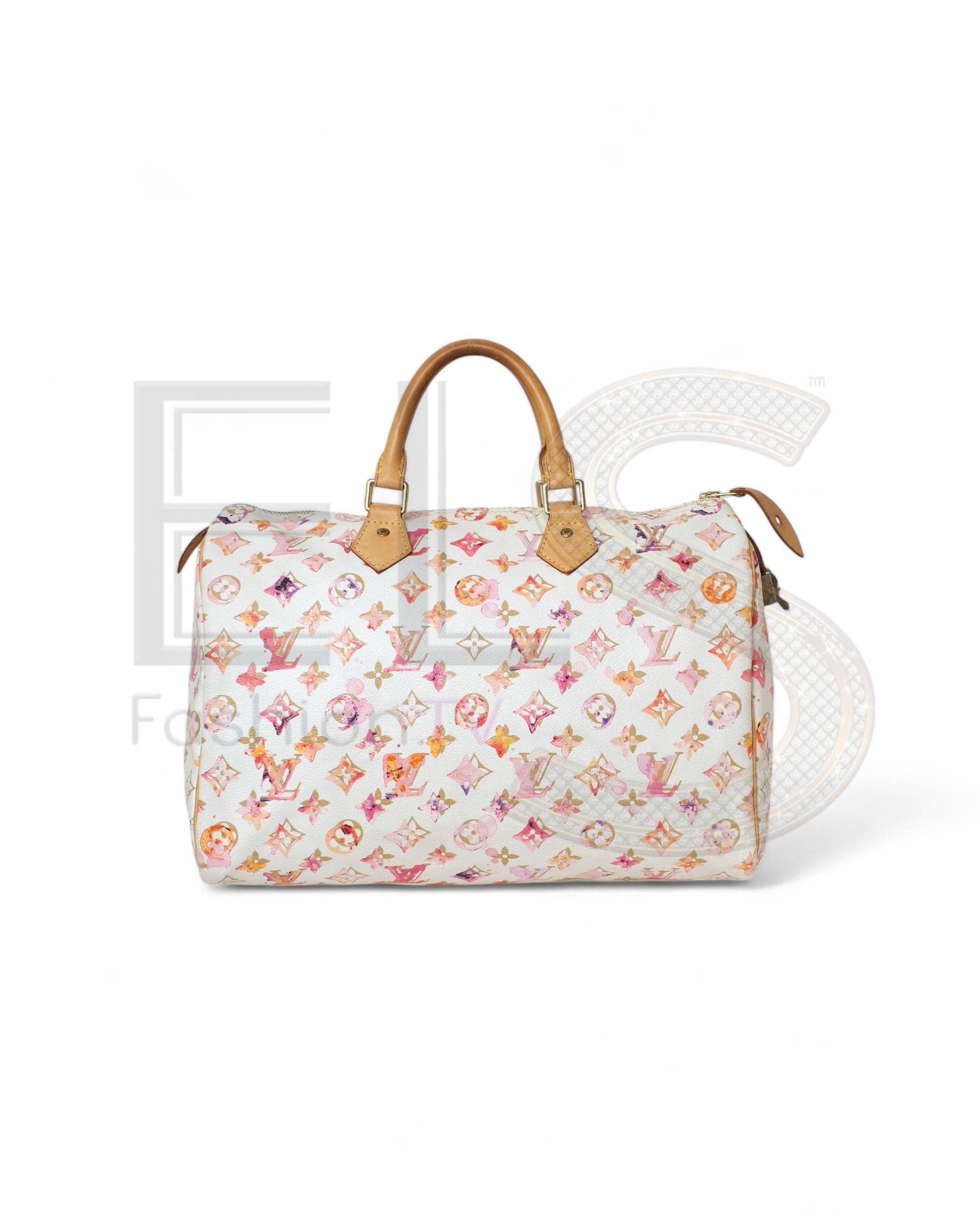 Louis Vuitton Speedy 35 Monogram Aquarelle