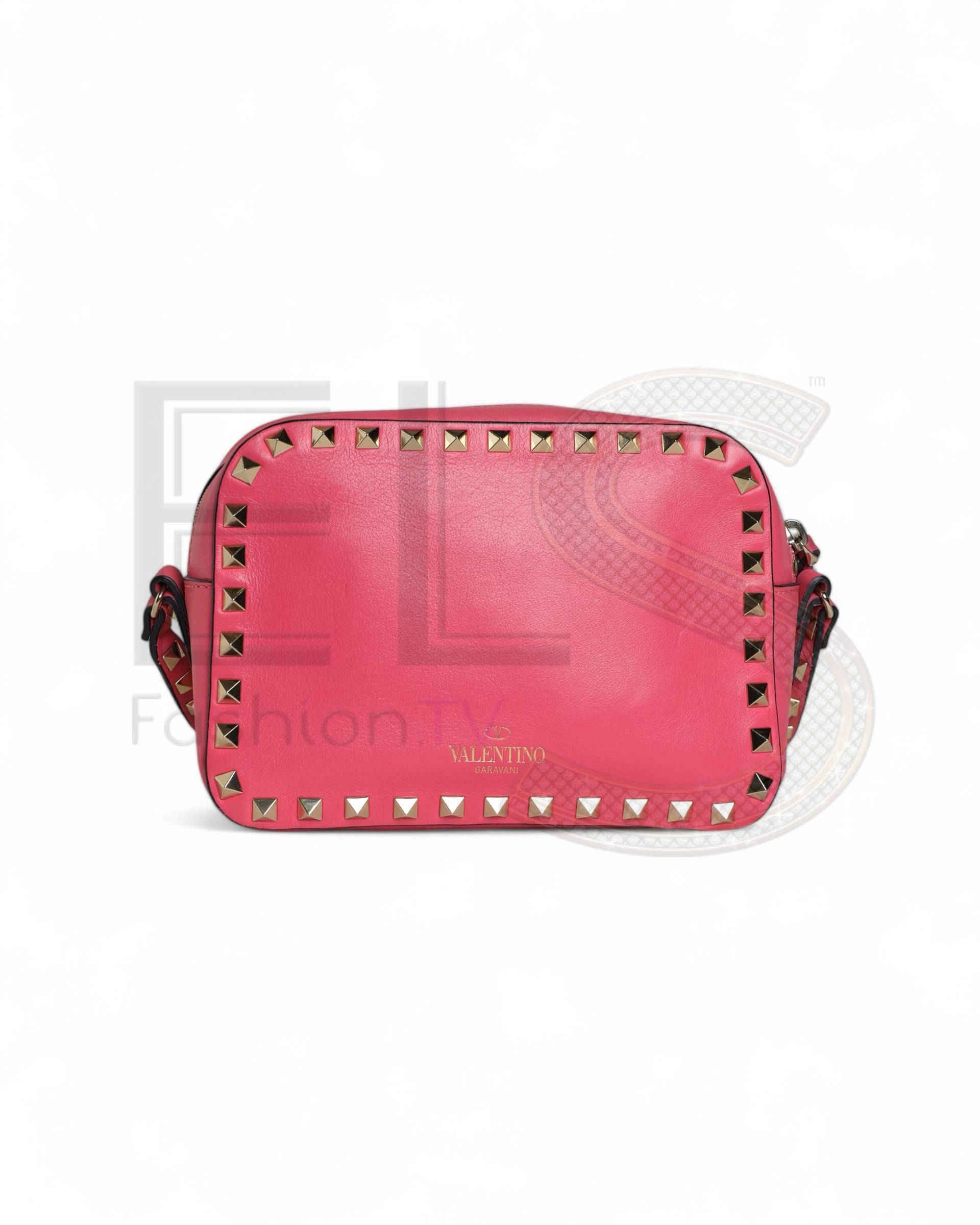 Valentino Camera Bag Rockstud Fuchsia