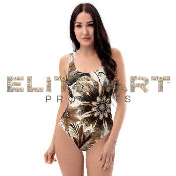 Electric Green Verdant Elegance Swimsuit - Luxury Swimwear Collection